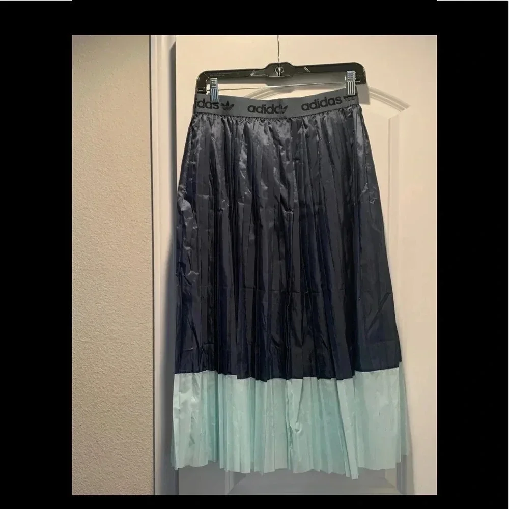 Adidas Originals Pleated Tulle Skirt Women’s Sz Med K-Pop NWT - Picture 2 of 7